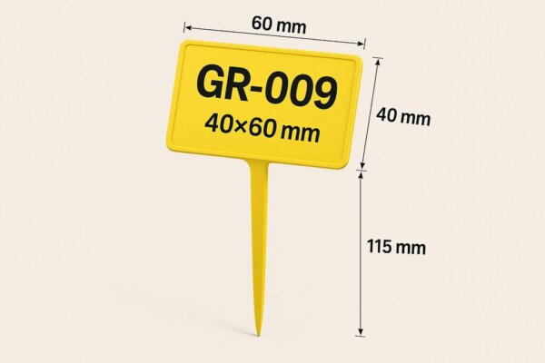 Таблички для підпису рослин GR-009