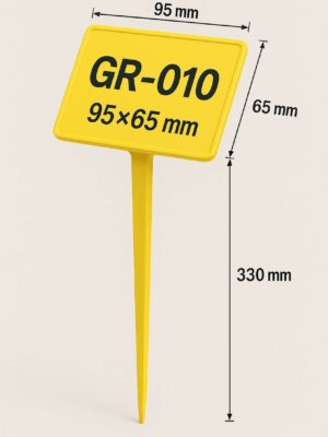 Таблички для підпису рослин GR-010