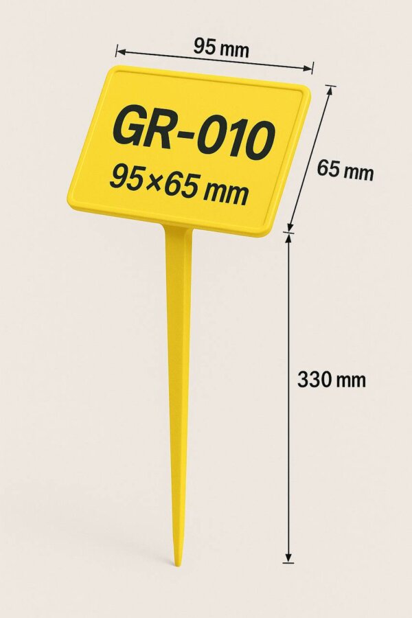 Таблички для підпису рослин GR-010